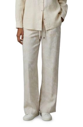 Lords of Harlech Crochet Paisley Womens Wide-leg Pant in Crochet Paisley Ivory at Nordstrom, Size Xx-Large