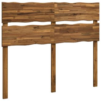 vidaXL Cabecero De Borde Vivo Rostock Natural 120 Cm Vidaxl