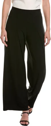 Anne Klein High-Rise Pull-On Release Pleat Palazzo Pant