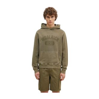 Woolrich Uomo, Felpe, Verde, L, new