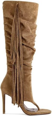 Azalea Wang Johanna Stiletto Sandal in Tan at Nordstrom, Size 6.5
