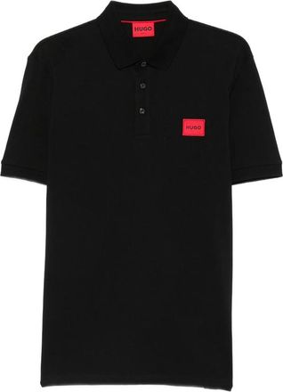 HUGO BOSS Logo-patch Polo Shirt