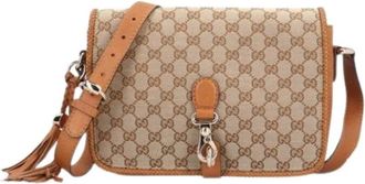 Gucci Borsa a tracolla vintage GG monogramma Pre-owned - - Pre-owned - Donna - Beige - ONE SIZE