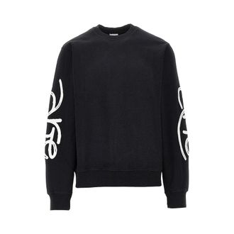 Arte Cotton sweatshirt with logo embroidery Man XL