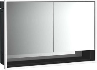 Emco Emco - Loft Armario Con Espejo Iluminado Y Estante Inferior, 1200mm, 2