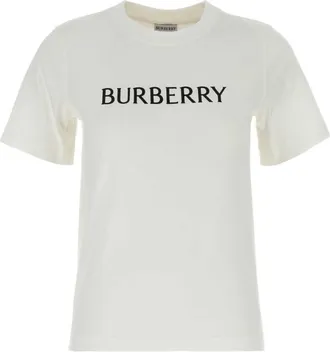 Burberry White Logo T-shirt
