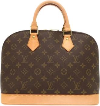 Louis Vuitton Pre-owned Handbags, female, Brown, Size: ONE SIZE Pre-owned Vintage Monogram Handbag