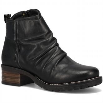 Taos Womens Ravello Ruched Boot In Black