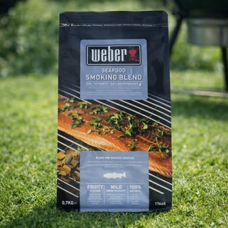 Weber Miscela per affumicatura frutti di mare per barbecue Weber