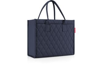 Reisenthel Shopper REISENTHEL Daily Shopper, Damen, Gr. B/H/T: 42cm x 35cm x 17cm, blau (dunkelblau), Polyester, Taschen Shopper