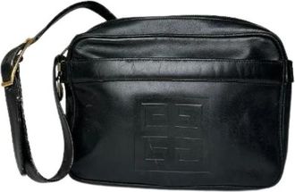 Givenchy Pre-owned Vintage Schoudertas - Dames - Vintage Schoudertas - Zwart - ONE Size - Leer - Vintage
