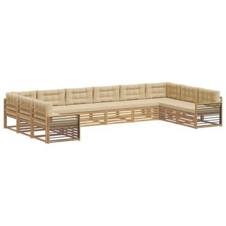 vidaXL Juegos De Sof&aacute;s 10 Uds. Vidaxl