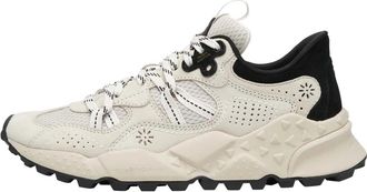 Flower Mountain Su&egrave;de en Technische Stoffen Sneakers - unisex - Sneakers - Wit - 38 EU - Su&egrave;de - Schoenen