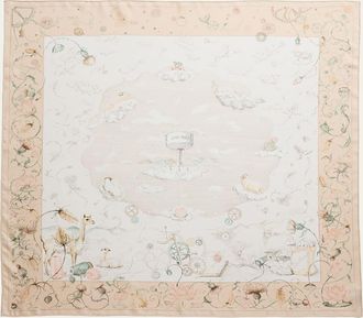 Loro Piana Laboratorio Delle Meraviglie Silk Foulard Scarf