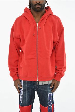 Dsquared2 Fleeced Cotton Sweatshirt with Zip and Hood size M