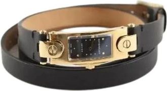 Givenchy Pre-owned Seven Bondage Watch - - Pre-owned - Donna - Nero - ONE SIZE