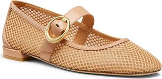 Stuart Weitzman Arabella Mary Jane Flat in Ginger at Nordstrom, Size 9.5