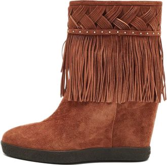 Le Silla Stivali con decorazione - Marrone