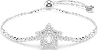 Swarovski Sublima Rhodium Plated Star Bracelet