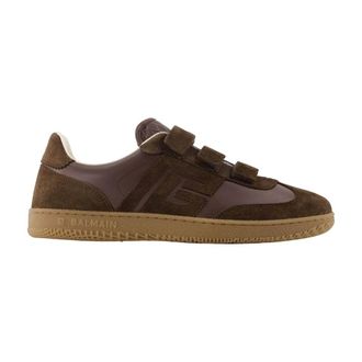 Balmain Swan Scratch Trainers - male - Balmain - Sneakers - Brown - 10 UK - Shoes