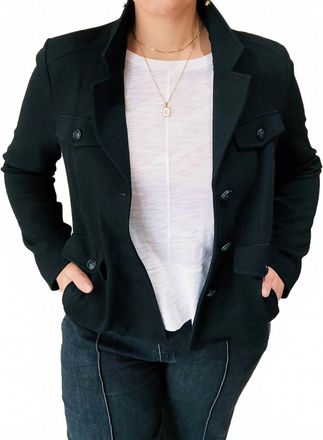 Skies Are Blue Clothing Eden Knit Jacket In Black
