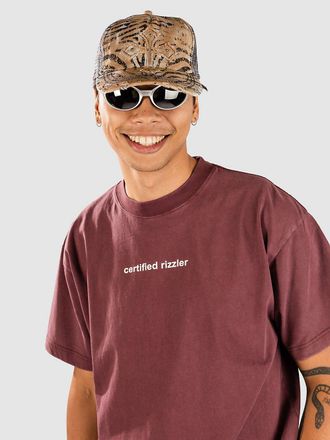 A.Lab Brainrot Certified Rizzler Boxy T-Shirt rot