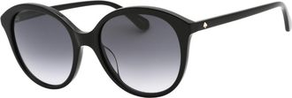 Kate Spade New York BRIA/G/S zonnebril met grijze lens en zwarte afwerking