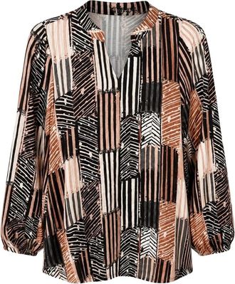 2-Biz Blouse - Dames - Blouses - Veelkleurig - M - Overhemden