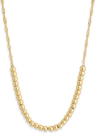 Nordstrom Rack Demi Fine Ball Chain Necklace in Gold at Nordstrom Rack