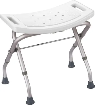 MSV Msv - Asiento De Ducha Plegable Y Ajustable - M&aacute;x. 100 Kg