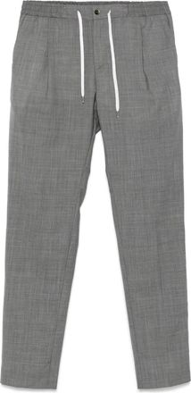 Pantaloni Torino tapered-leg trousers - men - Virgin Wool - 48 - Grey