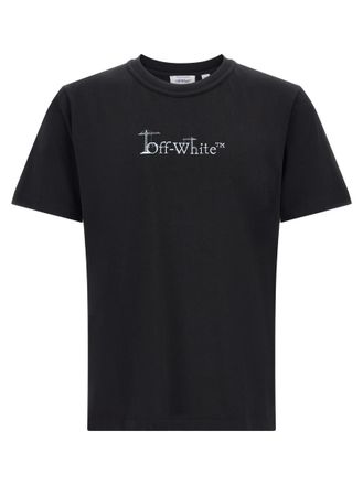 Off-white Black Logo Crew Neck T-Shirt