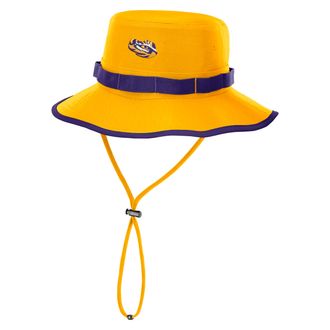 Nike LSU Sideline Apex Boonie Nike Mens Dri-FIT College Bucket Hat in Brown | NC1B09SLLSN-Q2W