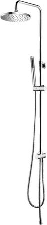 Omnires Omnires Y - Juego De Ducha Sin Bater&iacute;a, Di&aacute;metro 20 Cm, Cromado Sysycr
