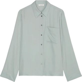 Marc O'Polo Camicia con taschino - Verde