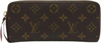 Louis Vuitton Pre-owned Wallets, female, Brown, Size: ONE SIZE Pre-owned Vintage Canvas Wallet