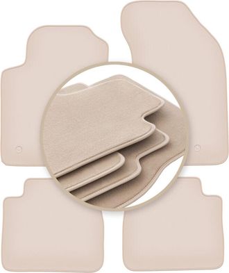 OEM Alfombrillas Beige Premium Para: Lancia Delta Iii Hatchback 2008-2014