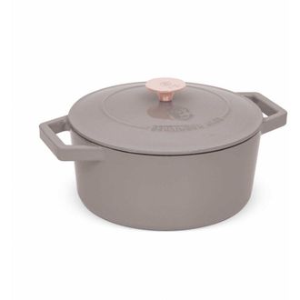 Berlinger Haus Pentola in ghisa smaltata 4,35L 24cm BERLINGER HAUS Strong Mold Taupe BH-6525