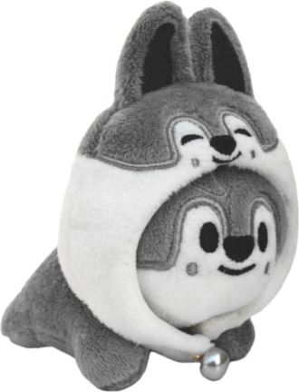 Generic sk-z keychain DO ITkeychain plush keyring sk-zoo keyring stay plush pendant (Bangchan)