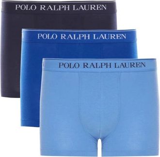 Polo Ralph Lauren 3-Pack Boxershorts Blauwe Tinten - Heren - Onderbroek - Blauw - S - Katoen - Ondergoed