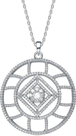 Rachel Glauber Cz Pendant Necklace
