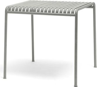 HAY Palissade Tisch, 82.5 x 90 cm, hellgrau