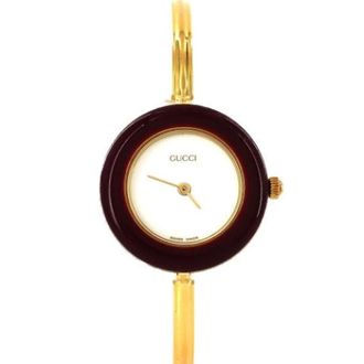 Gucci Pre-owned Vintage Polshorloge - Dames - Vintage Horloges - Wit - ONE Size - Vintage