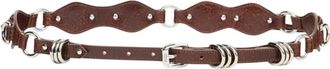 Isabel Marant Brown Studded Buckle Belt