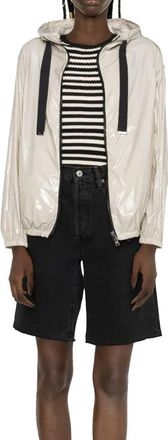 Herno Womens Beige Polyamide Shell Jacket Clothing