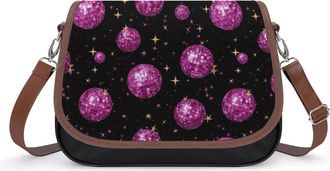 Generic Disco Ball Fashion Womens Crossbody Bags Novelty Handbag Shoulder Bag Purse