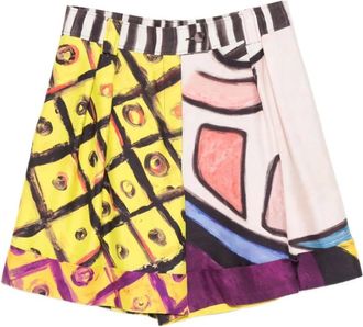 Moschino Korte Broeken, Dames, Veelkleurig, L, 1888 Short