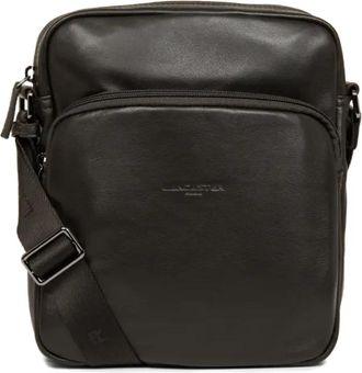 Lancaster Vintage Leren Schoudertas Bruin - Heren - Schoudertassen - Bruin - ONE Size - Leer - Tassen