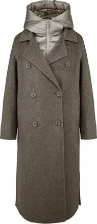 Bomboogie Copenaghen Jas - Dames - Mantels - Grijs - Maat: 2XL Wol