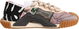 Dolce & Gabbana Multicolor Logo Lage Sneakers NS1